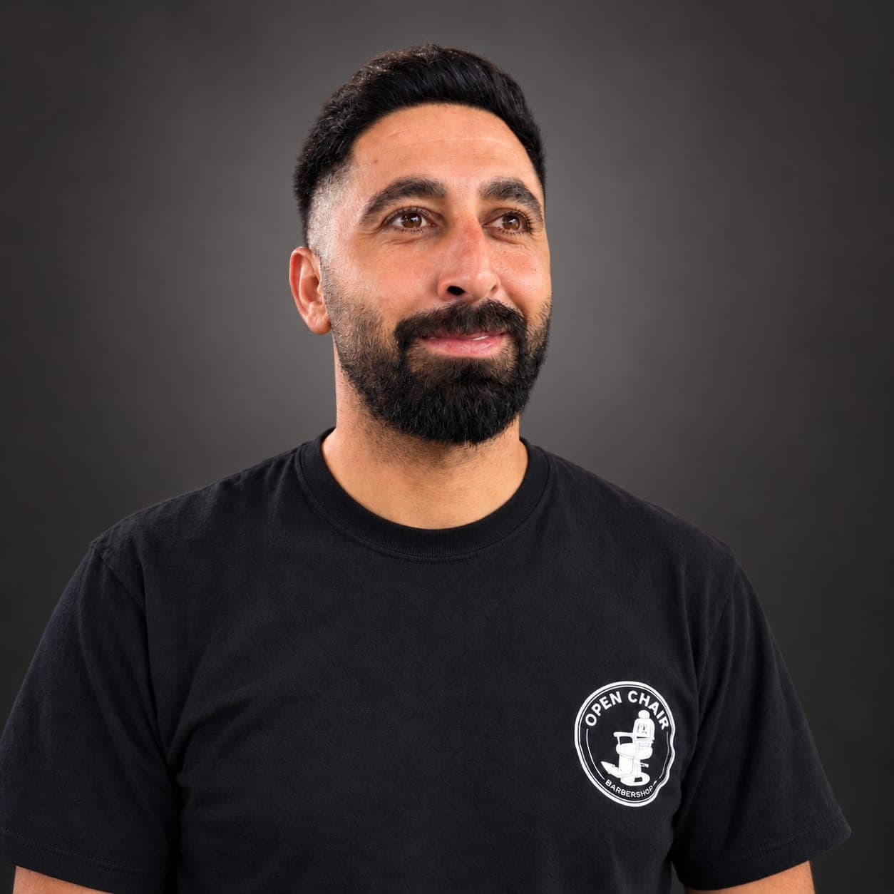 Hussein, Barber at Open Chair